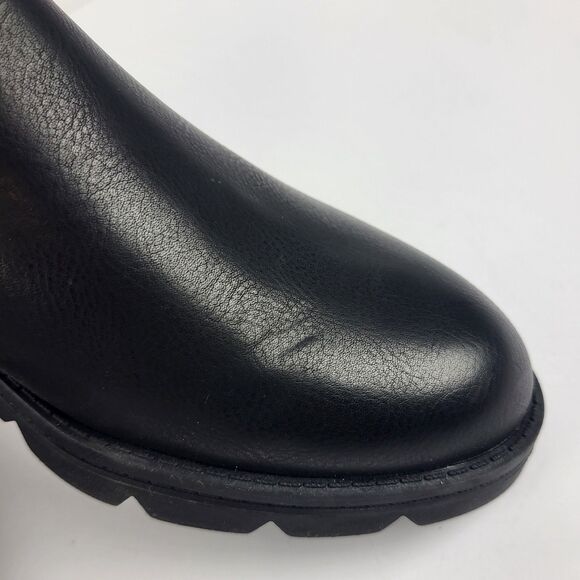 B.O.C. By Born Erin Womens Chelsea Ankle Boot Leather pull on Black Size 7.5M - Picture 6 of 10